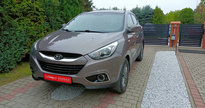 Hyundai Tucson cena 47800 przebieg: 145366, rok produkcji 2015 z Miłakowo małe 232